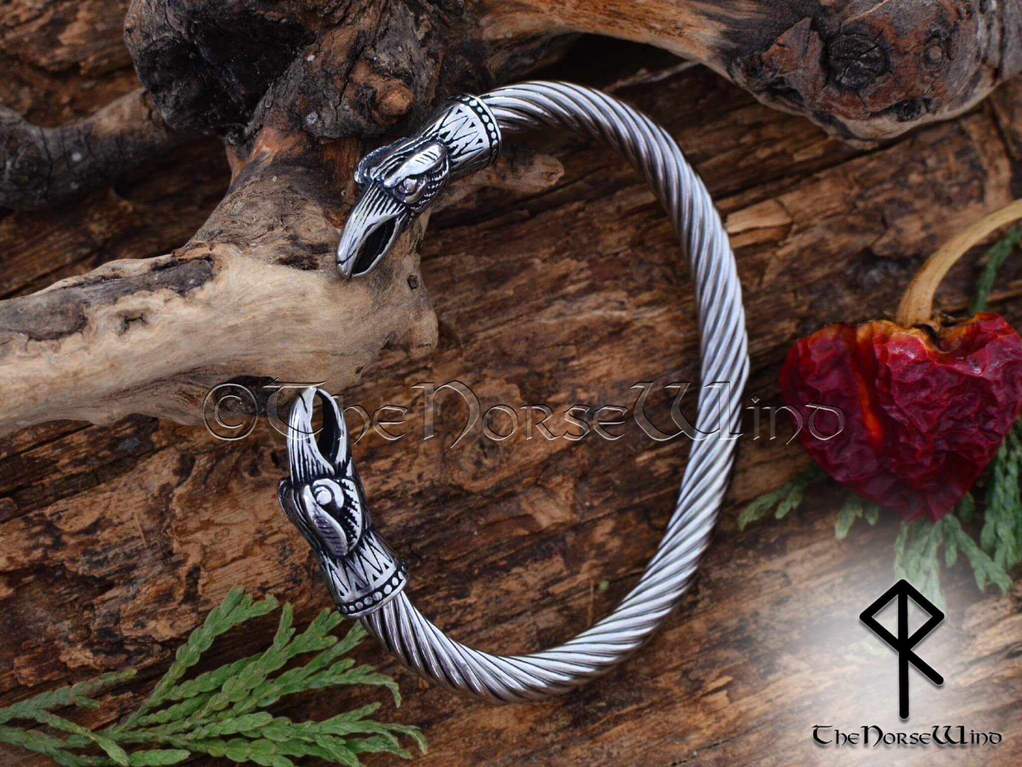 Viking Loyalty Bracelet - Dragon Head | Odin's Hall